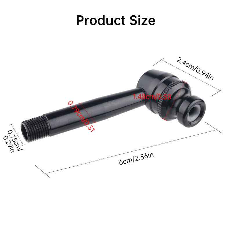 Carbon Fiber Disc Wheel Adapter to Fixed Cog Valve Converter | PRESTA Compatible Cycling Part