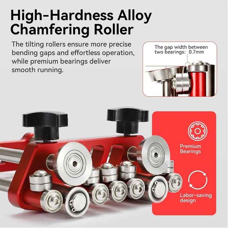 2-Station Metal Sheet Bender, Roofing Metal Tool, Bending & Hemming Machine, Sheet Metal Brake
