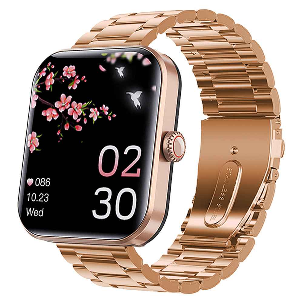 Smart Watch with Heart Rate, Blood Pressure, Body Temperature Monitoring, Sleep Tracking, Step Counter,