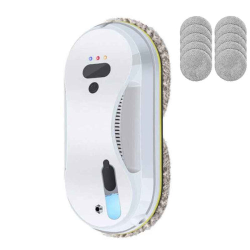 5600Pa Smart Window Cleaning Robot, Ultra-Thin Auto Glass Cleaner with Remote for Home & Office