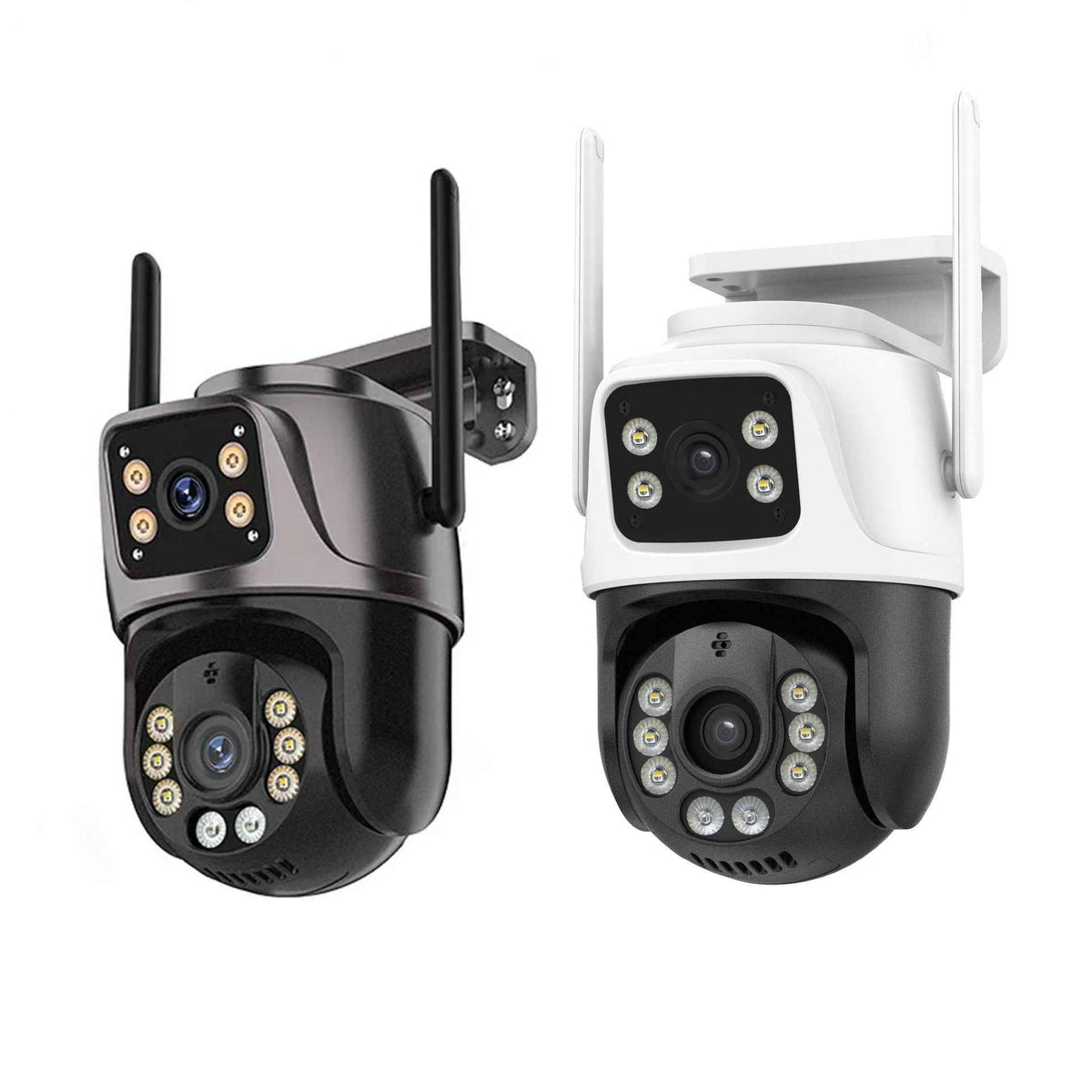ICSEE High-Definition Wireless Binocular Camera Mobile Remote Full-Color Night Vision Outdoor Dome Smart Surveillance Camera