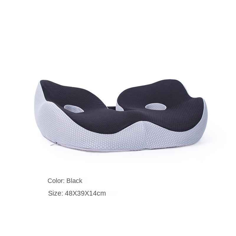 Breathable seat cushion thick memory foam cushion for long hours in the office