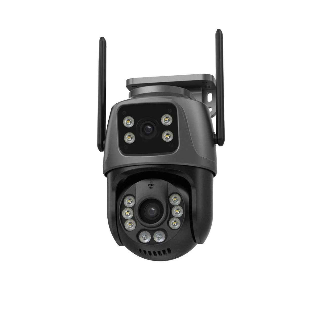 ICSEE High-Definition Wireless Binocular Camera Mobile Remote Full-Color Night Vision Outdoor Dome Smart Surveillance Camera