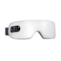 Eye Massage Device with Heat Therapy and Vibration, Foldable Rechargeable Eye Mask for Home Use