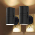 Cylinder LED Night Light, 0-100% Brightness Adjustable, Twilight to Dawn Sensor Indoor Lighting Decorative Lamp