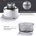 Mini Electric Coffee Grinder & Brewer – Automatic Drip Coffee Maker with Stirring Cup