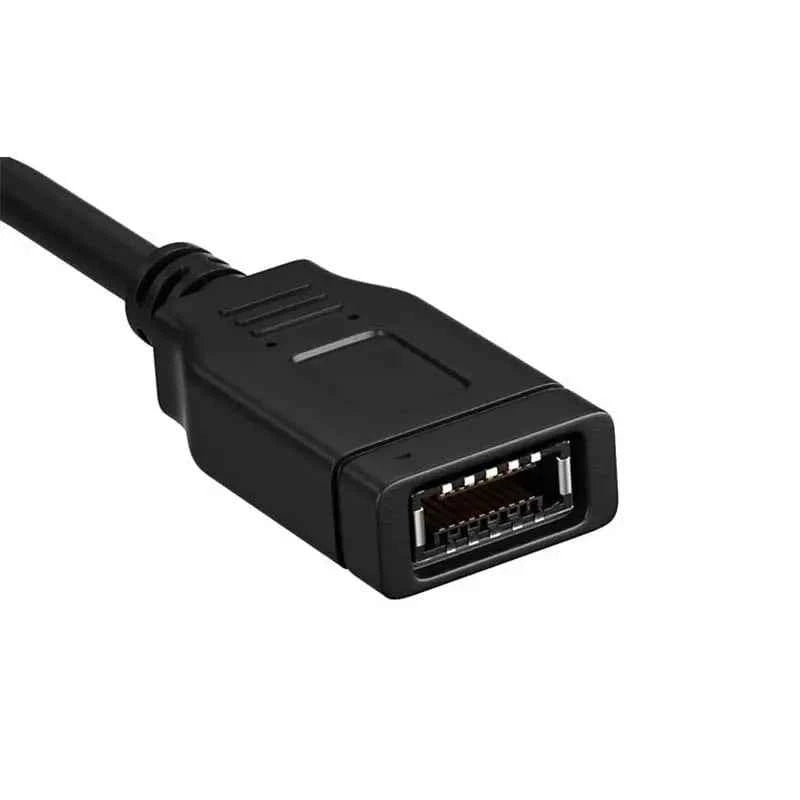 Portable USB2.0 9PIN To Type E Motherboard Header Adapter Cable Featuring Front Type C Connectors For Easy Access 86HC