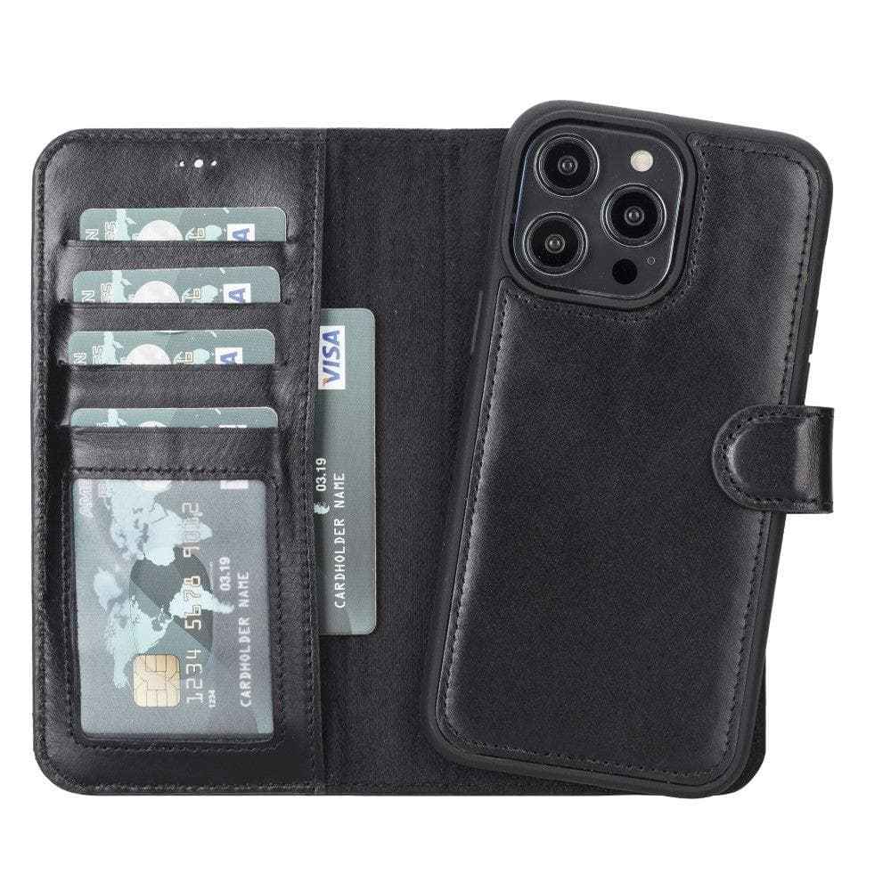 Casper iPhone 12 Series Detachable Leather Wallet Case