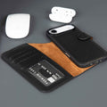 Casper iPhone 17 Air Leather Wallet Case – MagSafe Compatible